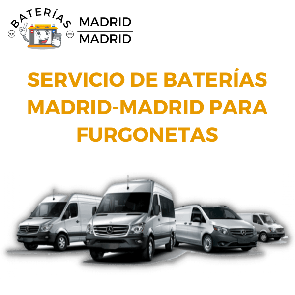 BATERÍAS MADRID-FURGONETAS